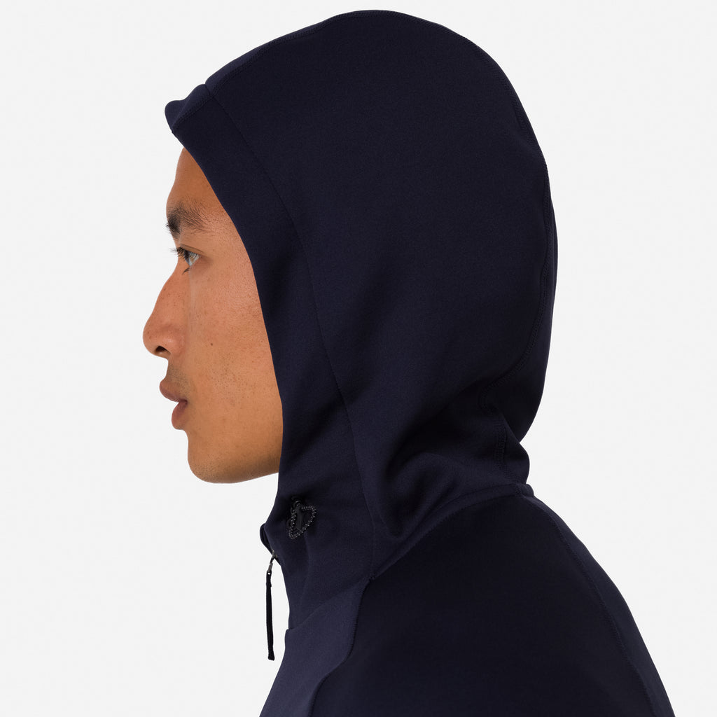 Men's Tech Fleece Zip Hoodie - Night Sky / Pageant Blue