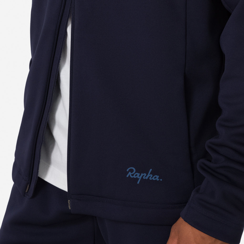 Men's Tech Fleece Zip Hoodie - Night Sky / Pageant Blue