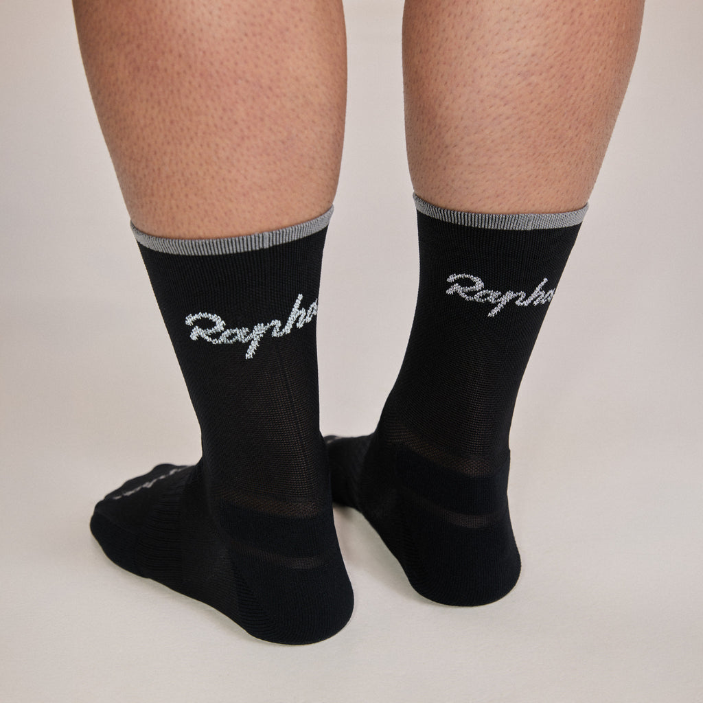 Brevet Socks - Black/Dark Grey