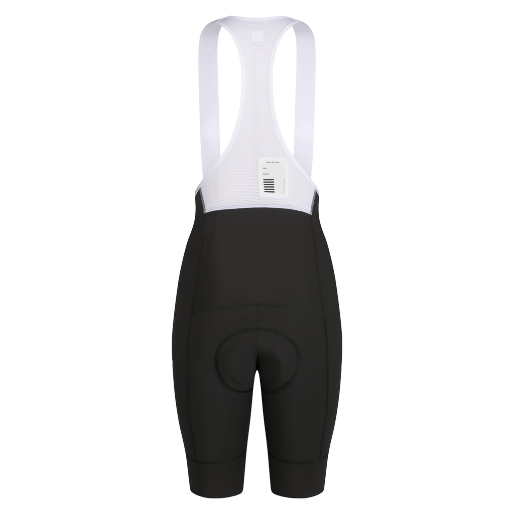 Women's Pro Team Training Bib Shorts II - Regular - Charcoal/White