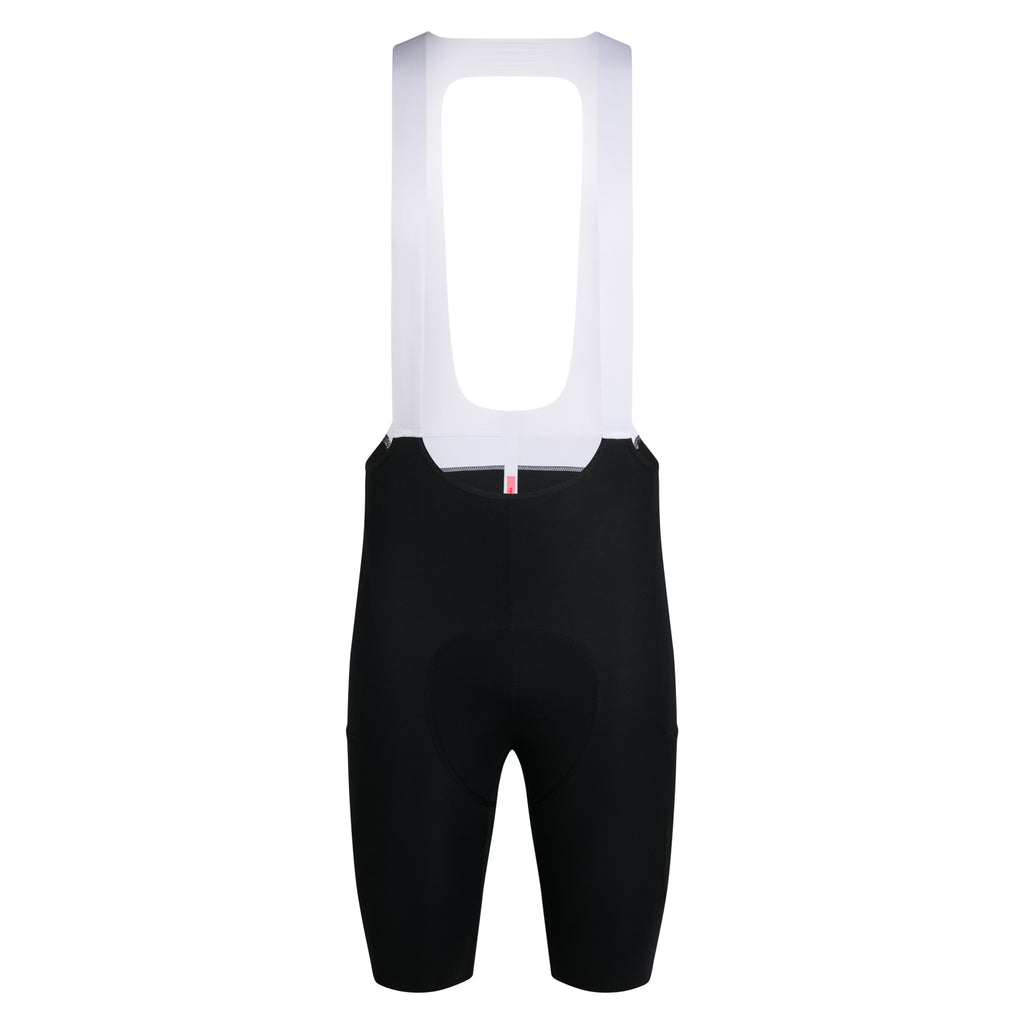 Men's Brevet Cargo Bib Shorts III - Black/White