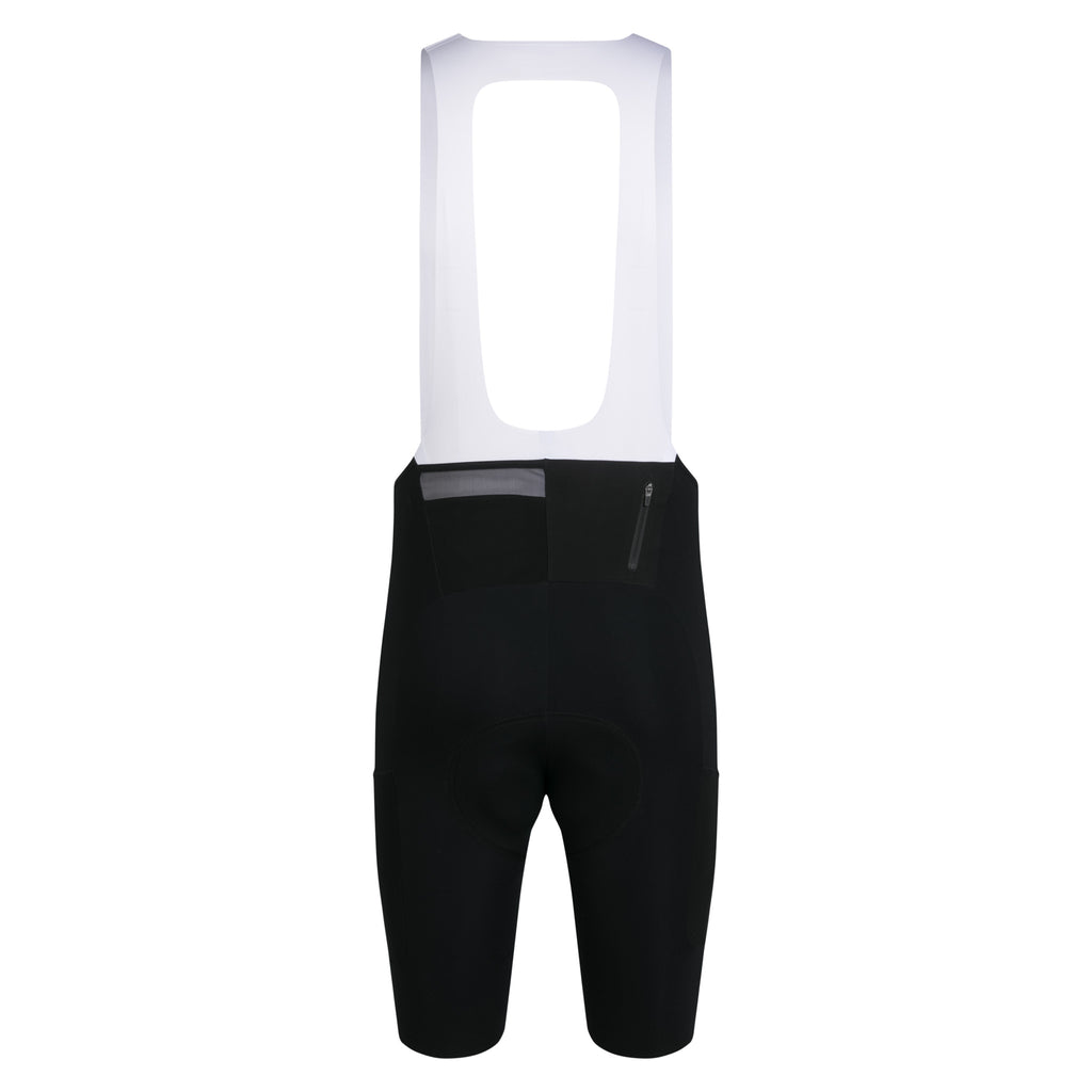 Men's Brevet Cargo Bib Shorts III - Black/White