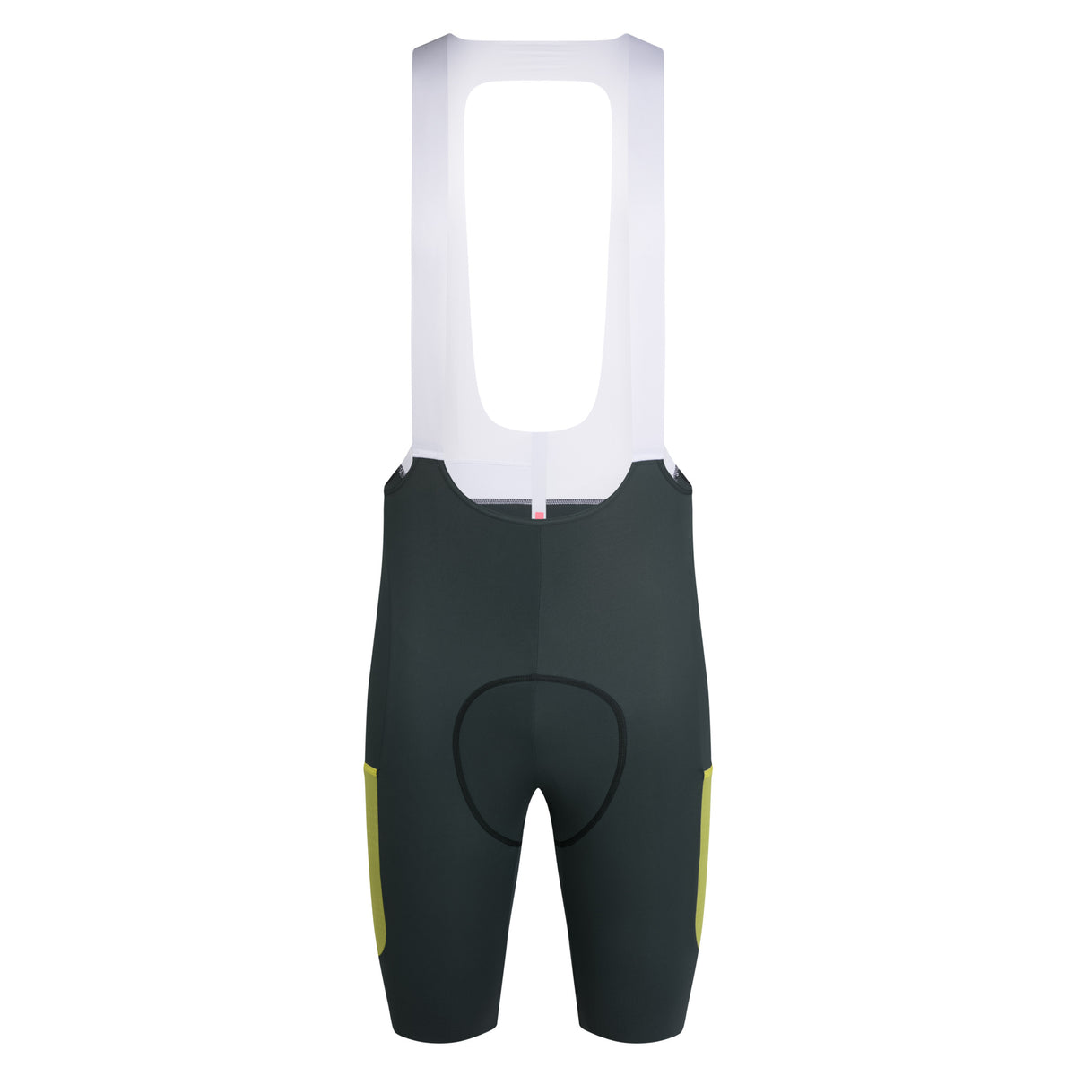 Men's Brevet Cargo Bib Shorts III - Dark Forest/White