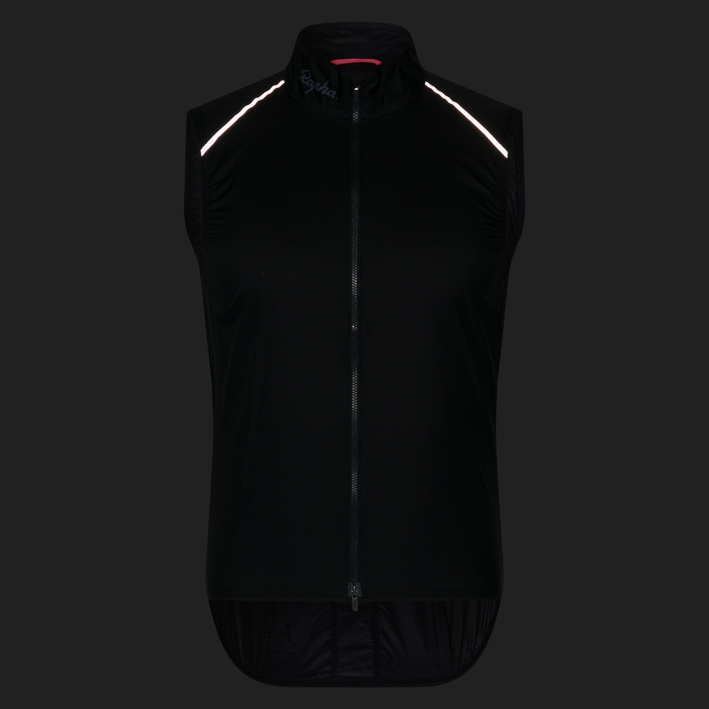 Men's Brevet Element Wind Gilet - Black/Grey