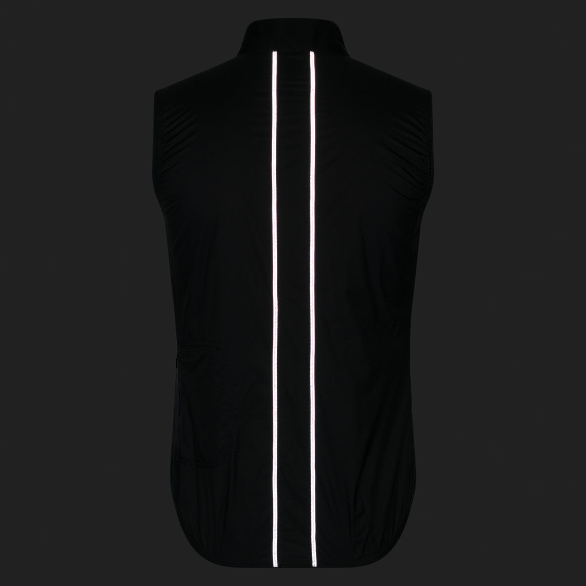 Men's Brevet Element Wind Gilet - Black/Grey