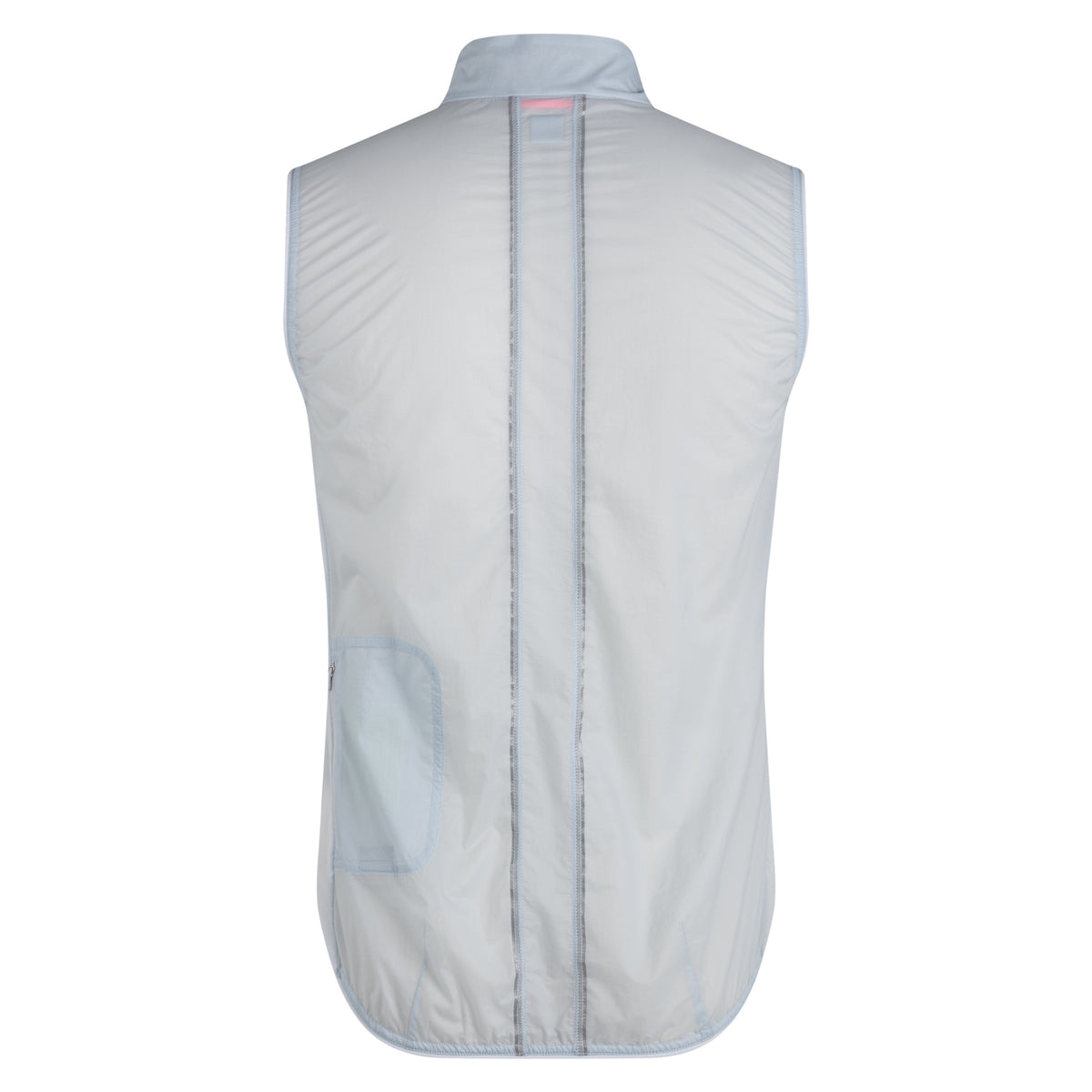 Men's Brevet Element Wind Gilet - Ice/Silver Reflective
