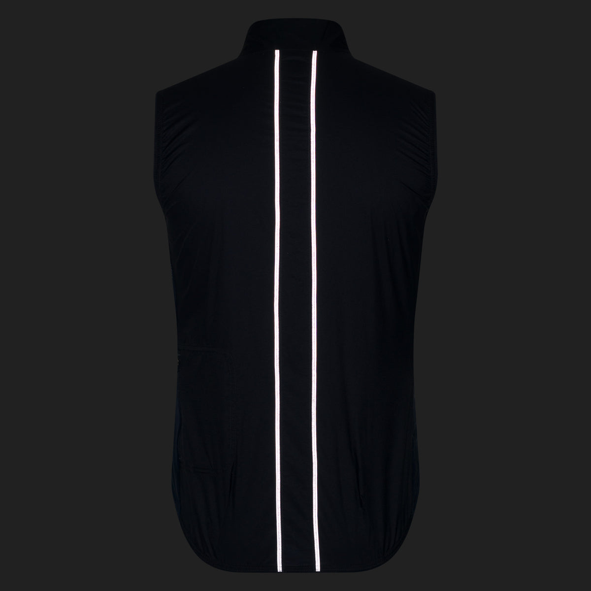 Men's Brevet Element Wind Gilet - Dark Navy/White