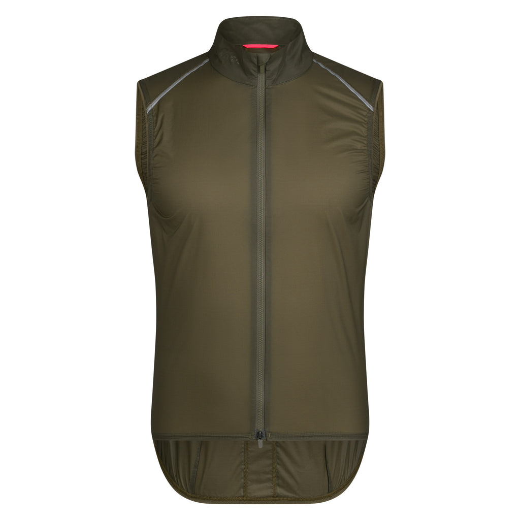 Men's Brevet Element Wind Gilet - Green/Dark Green