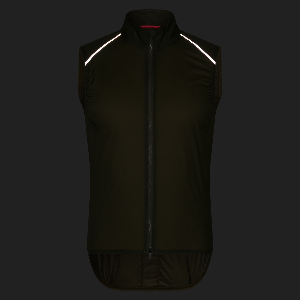 Men's Brevet Element Wind Gilet - Green/Dark Green