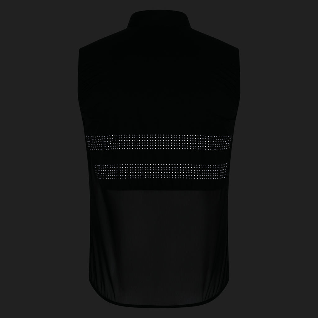 Men's Brevet Wind Gilet III - Black/Black