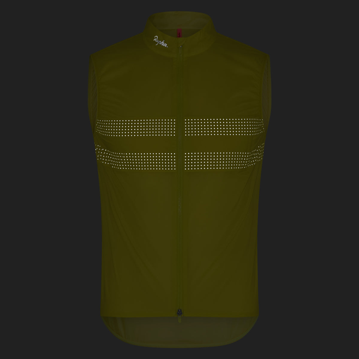Men's Brevet Wind Gilet III - Chartreuse/Silver