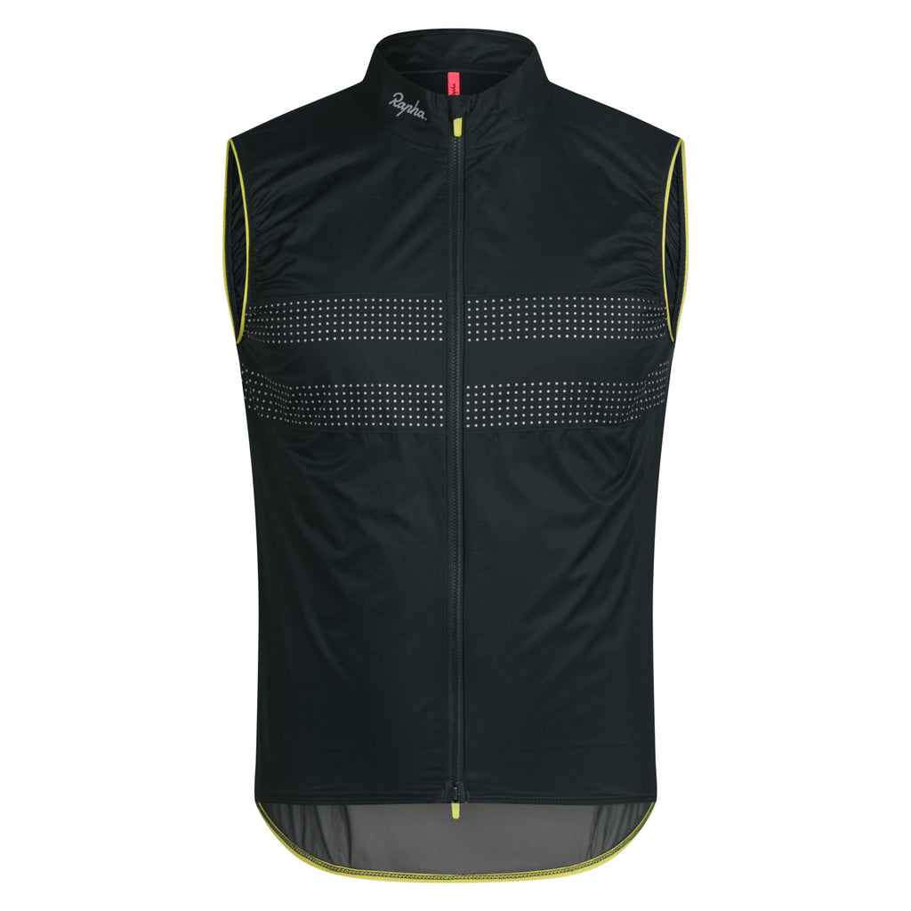Men's Brevet Wind Gilet III - Dark Forest/Silver
