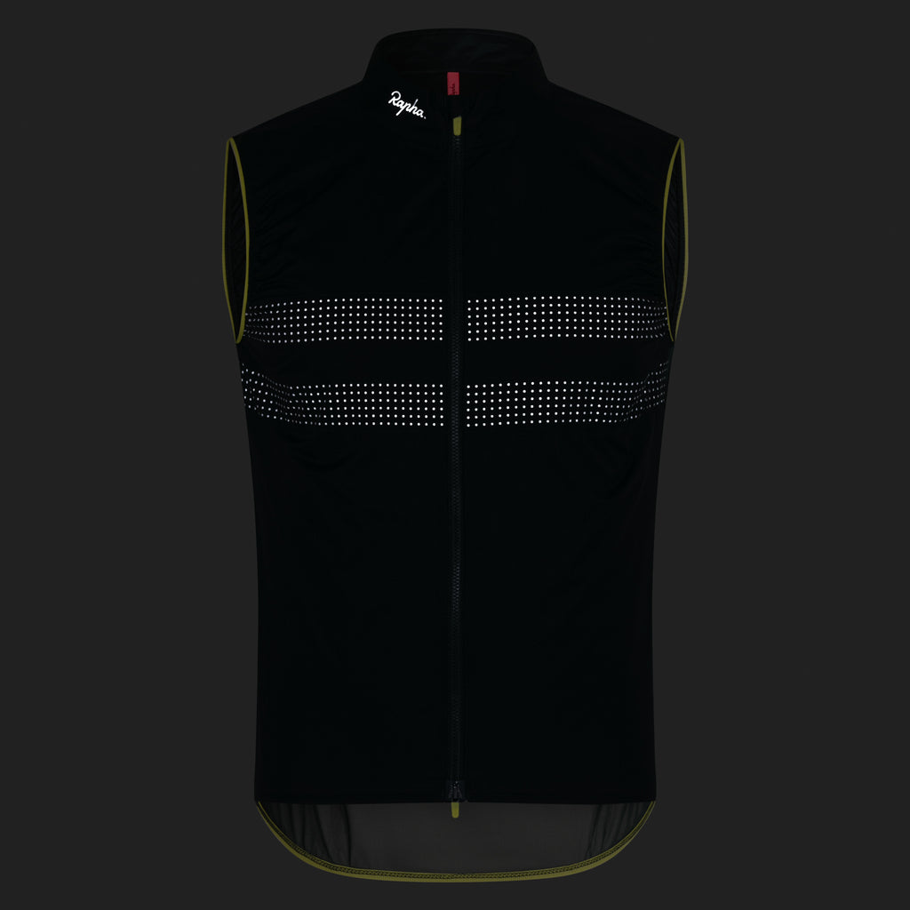 Men's Brevet Wind Gilet III - Dark Forest/Silver