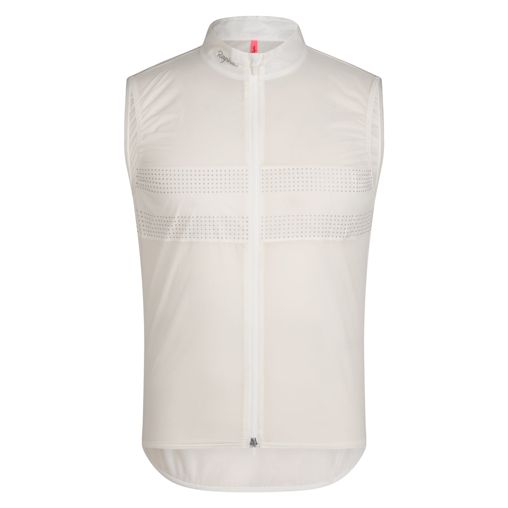 Men's Brevet Wind Gilet III - Cream/Silver
