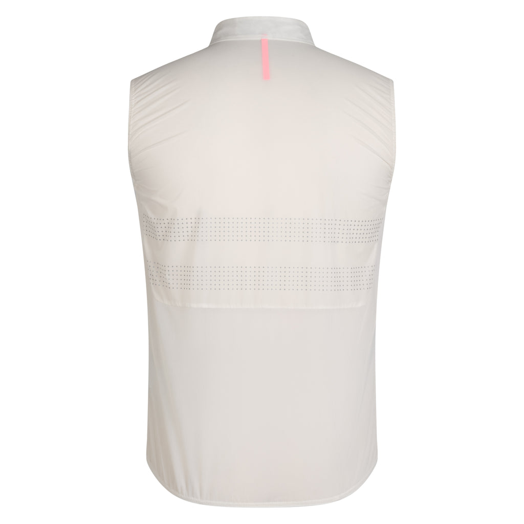 Men's Brevet Wind Gilet III - Cream/Silver