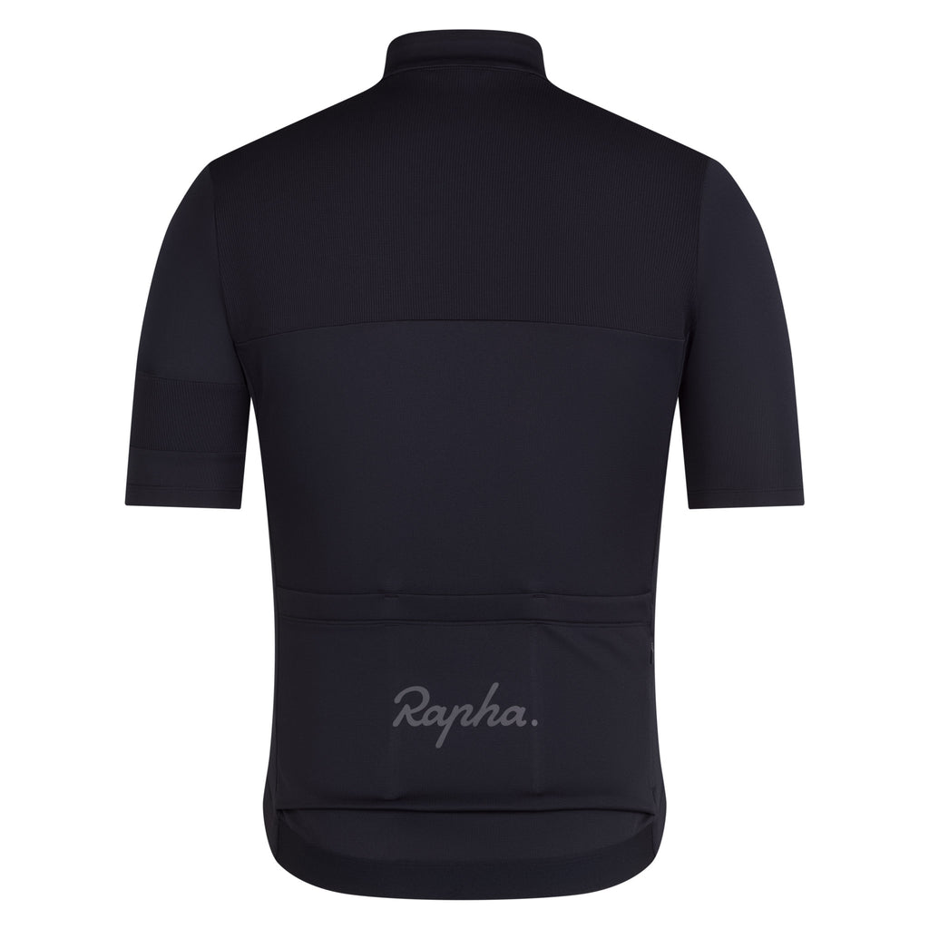 Men's Brevet Element Jersey - Black/Dark Grey