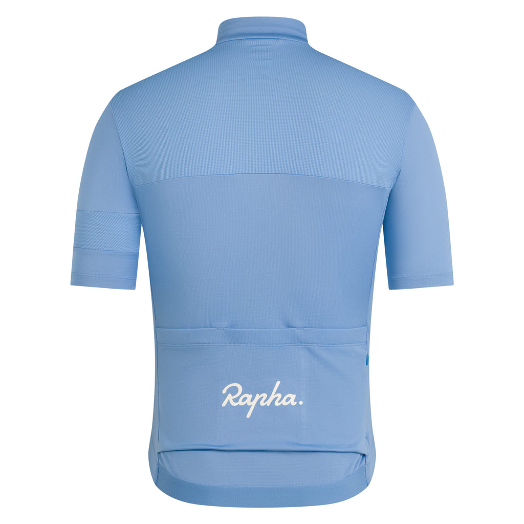 Men's Brevet Element Jersey - Shadow Blue/Cream