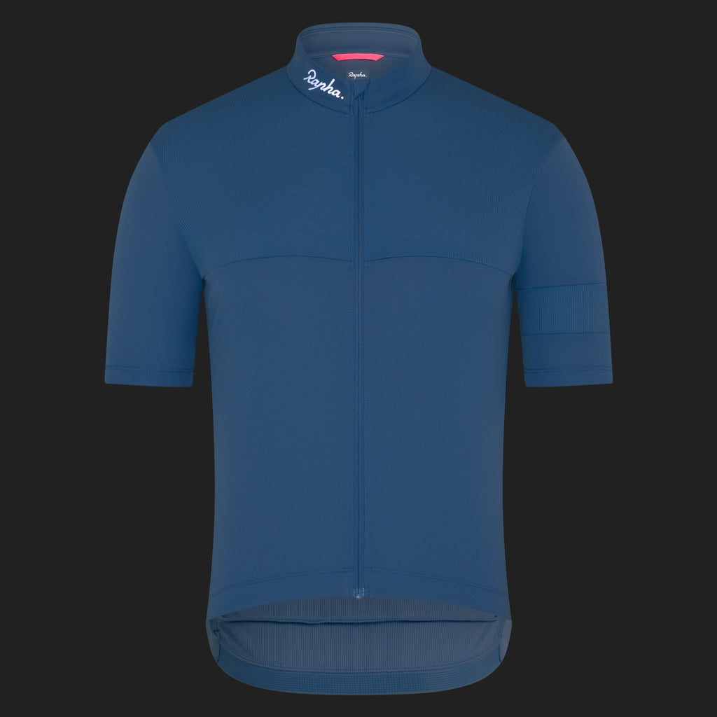 Men's Brevet Element Jersey - Shadow Blue/Cream