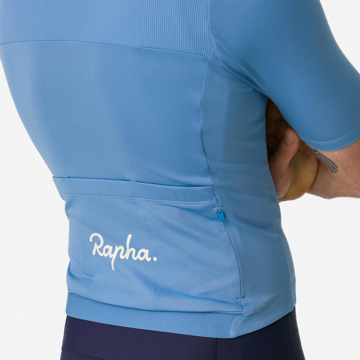 Men's Brevet Element Jersey - Shadow Blue/Cream