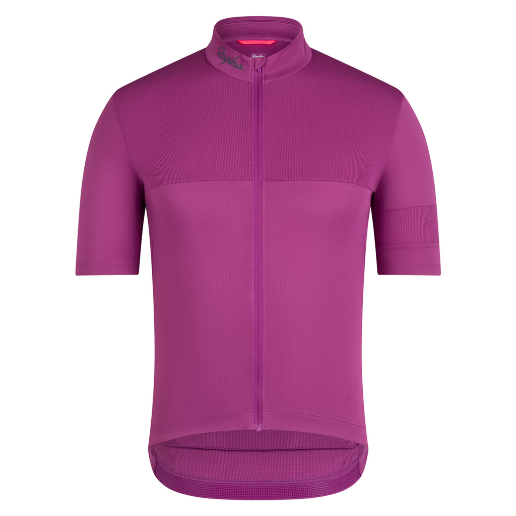 Men's Brevet Element Jersey - Amethyst/Dark Navy