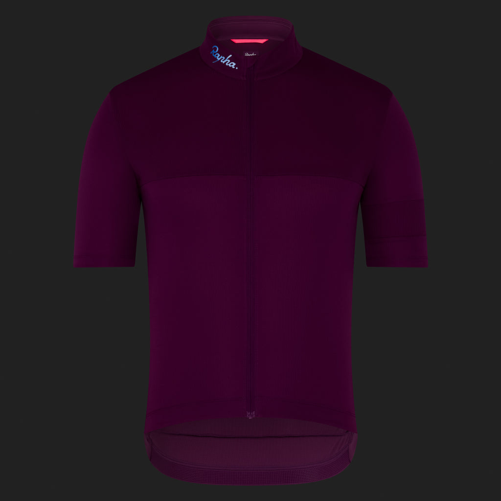Men's Brevet Element Jersey - Amethyst/Dark Navy