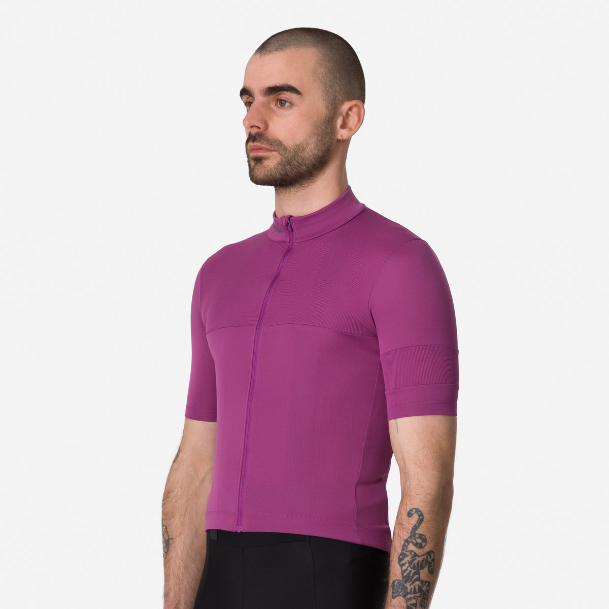 Men's Brevet Element Jersey - Amethyst/Dark Navy
