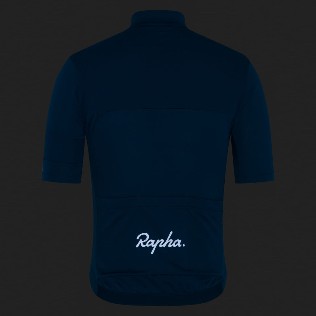 Men's Brevet Element Jersey - Jewelled Blue/Dark Navy