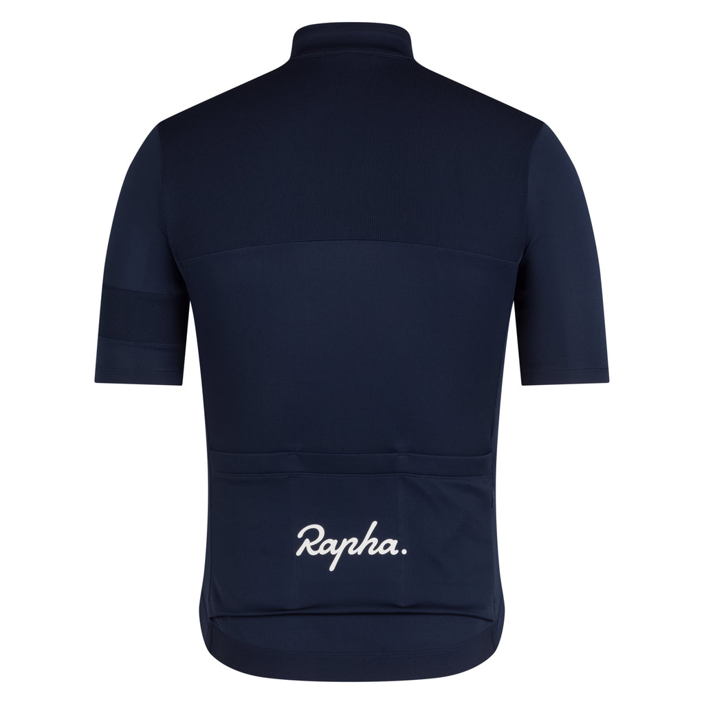 Men's Brevet Element Jersey - Dark Navy/White