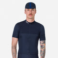 Men's Brevet Element Jersey - Dark Navy/White