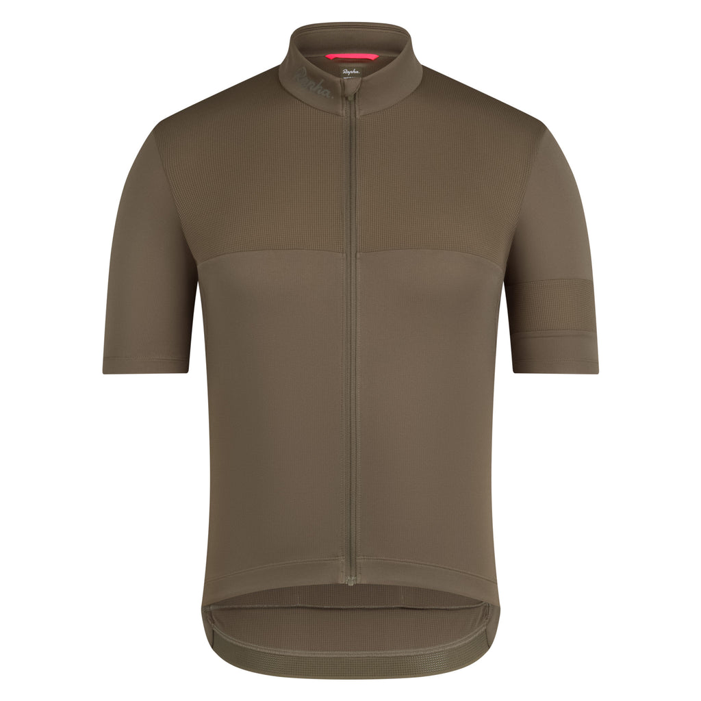 Men's Brevet Element Jersey - Green/Dark Green