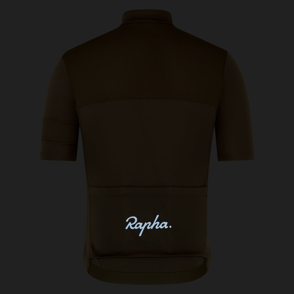 Men's Brevet Element Jersey - Green/Dark Green