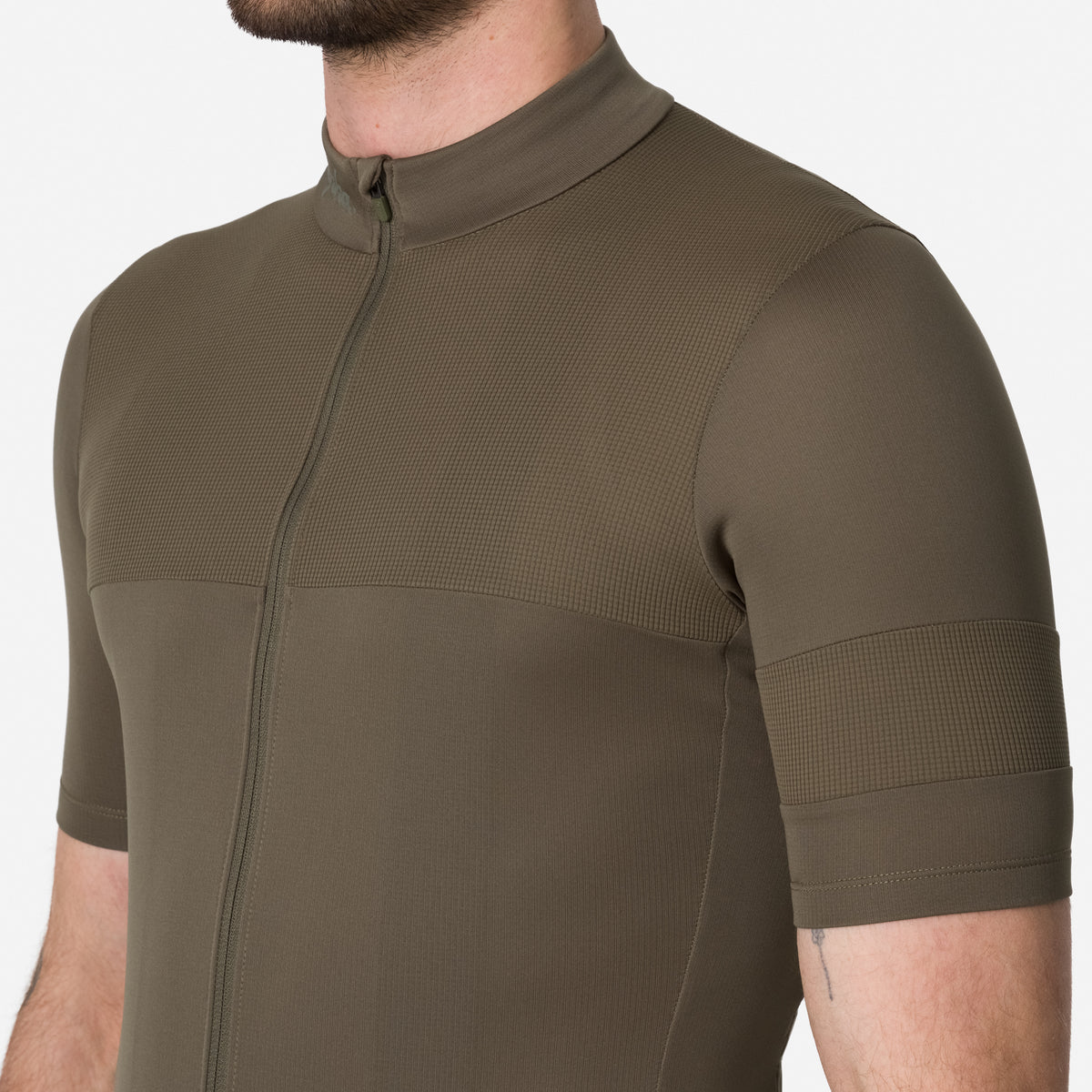 Men's Brevet Element Jersey - Green/Dark Green