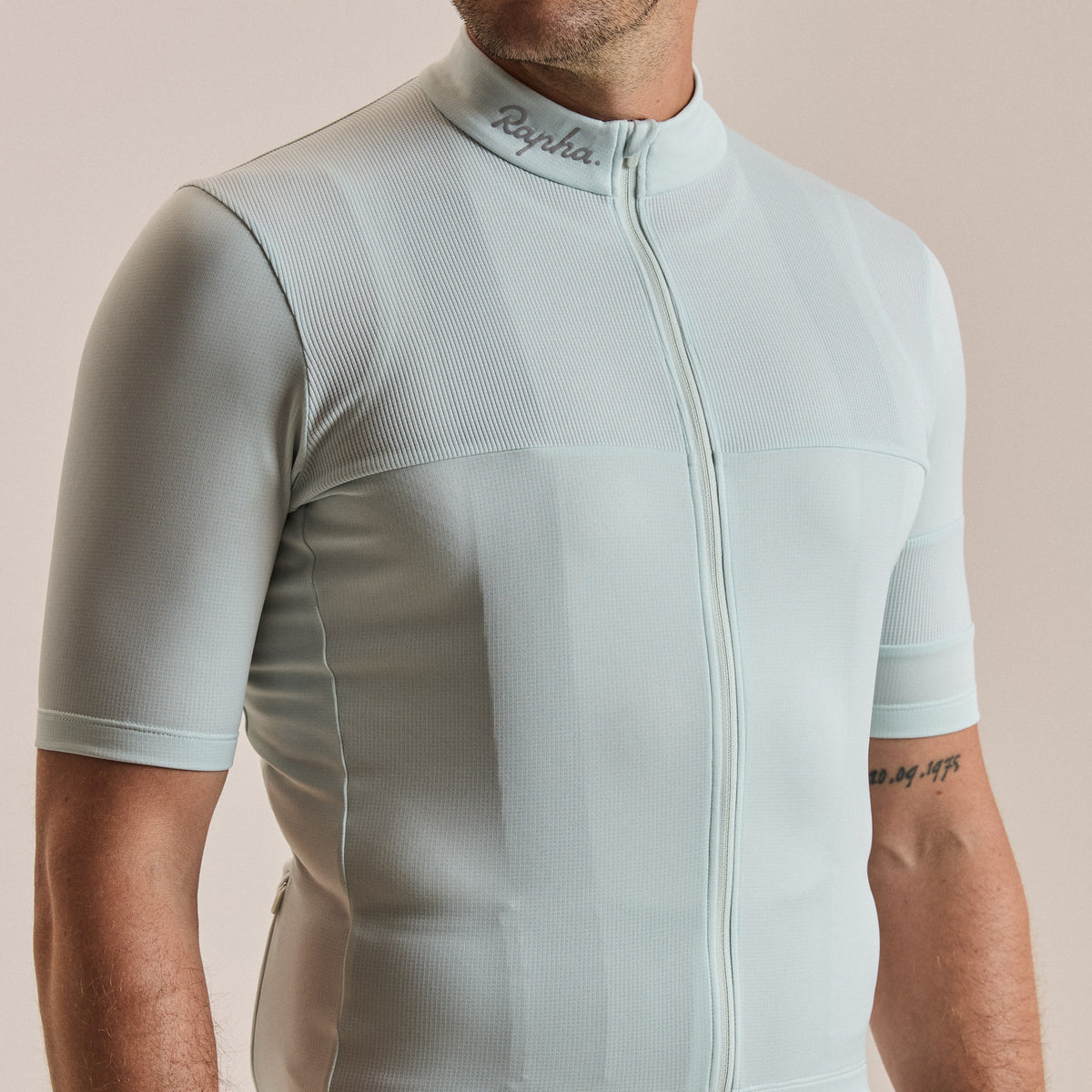 Men's Brevet Element Jersey - Light Blue/Silver