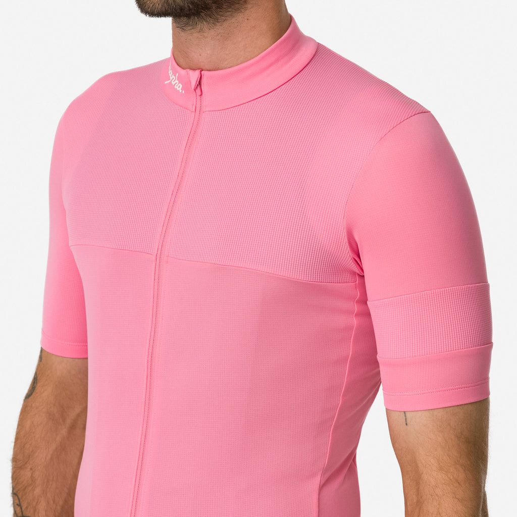 Men's Brevet Element Jersey - Pink/Cream