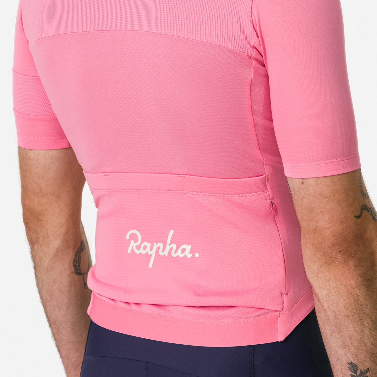 Men's Brevet Element Jersey - Pink/Cream