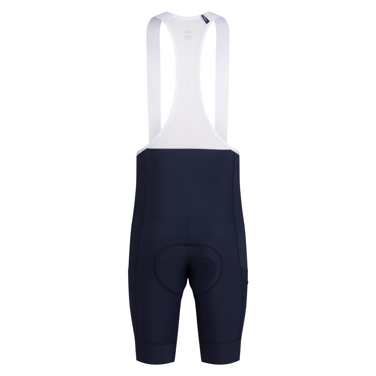 Men's Brevet Element Cargo Bib Shorts - Dark Navy/White