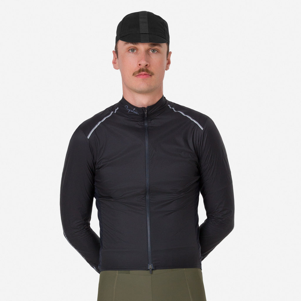 Men's Brevet Element Wind Jacket - Black/Dark Grey