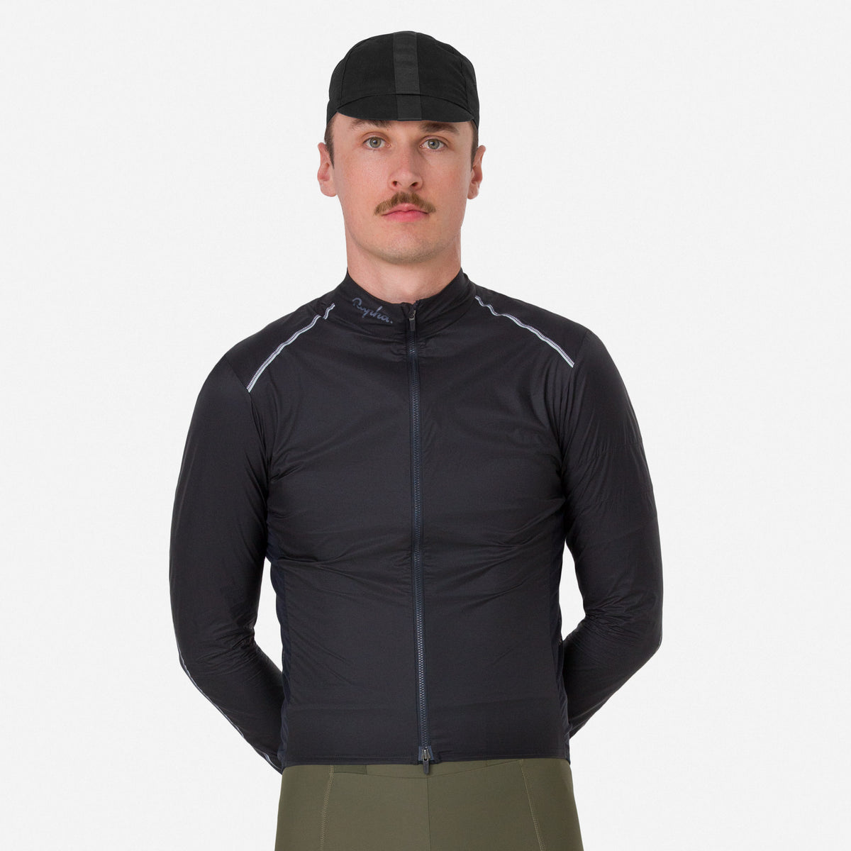 Men's Brevet Element Wind Jacket - Black/Dark Grey