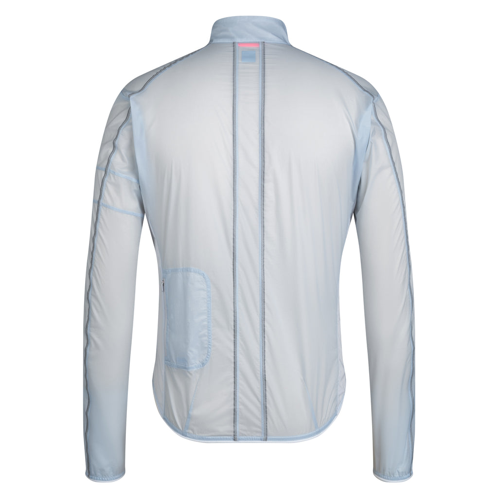 Men's Brevet Element Wind Jacket - Ice/Silver