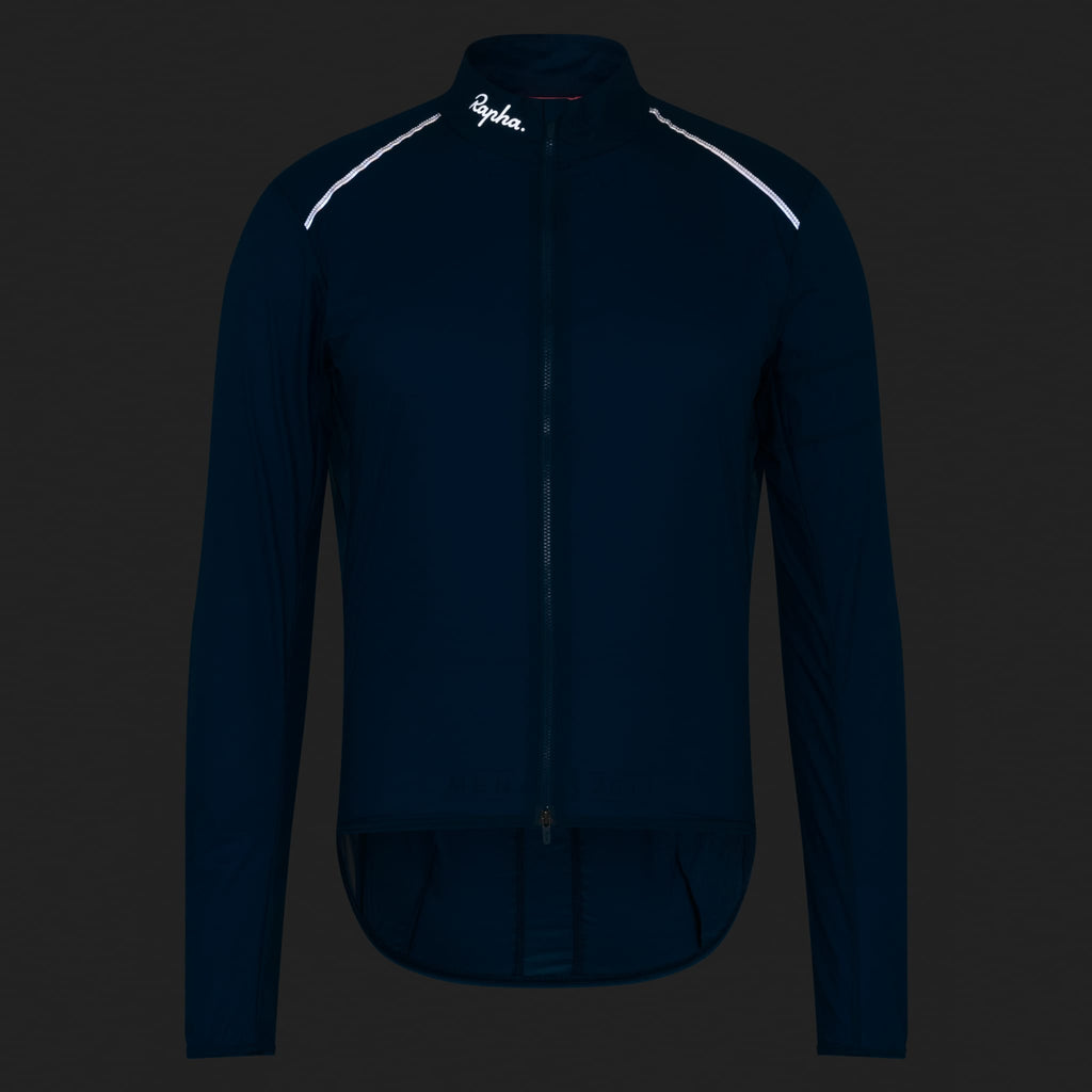 Men's Brevet Element Wind Jacket - Jewelled Blue/Silver Reflective