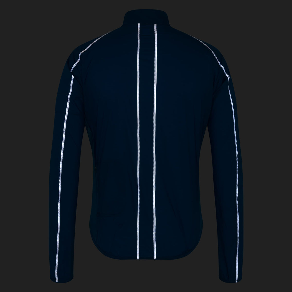 Men's Brevet Element Wind Jacket - Jewelled Blue/Silver Reflective