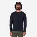 Men's Trail Finale Windblock Jersey - Black/White