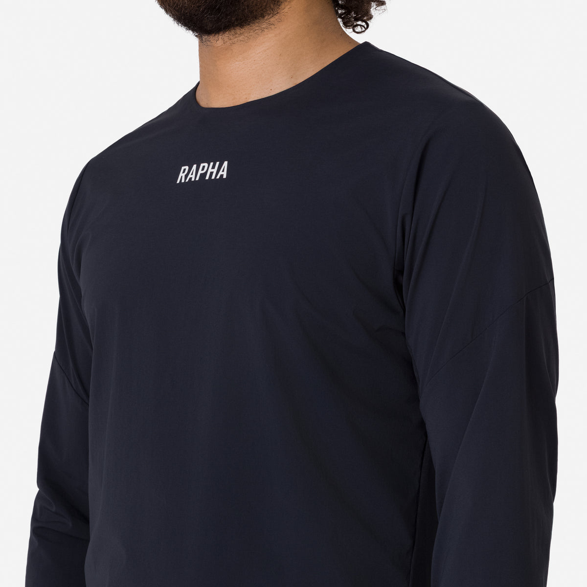 Men's Trail Finale Windblock Jersey - Black/White