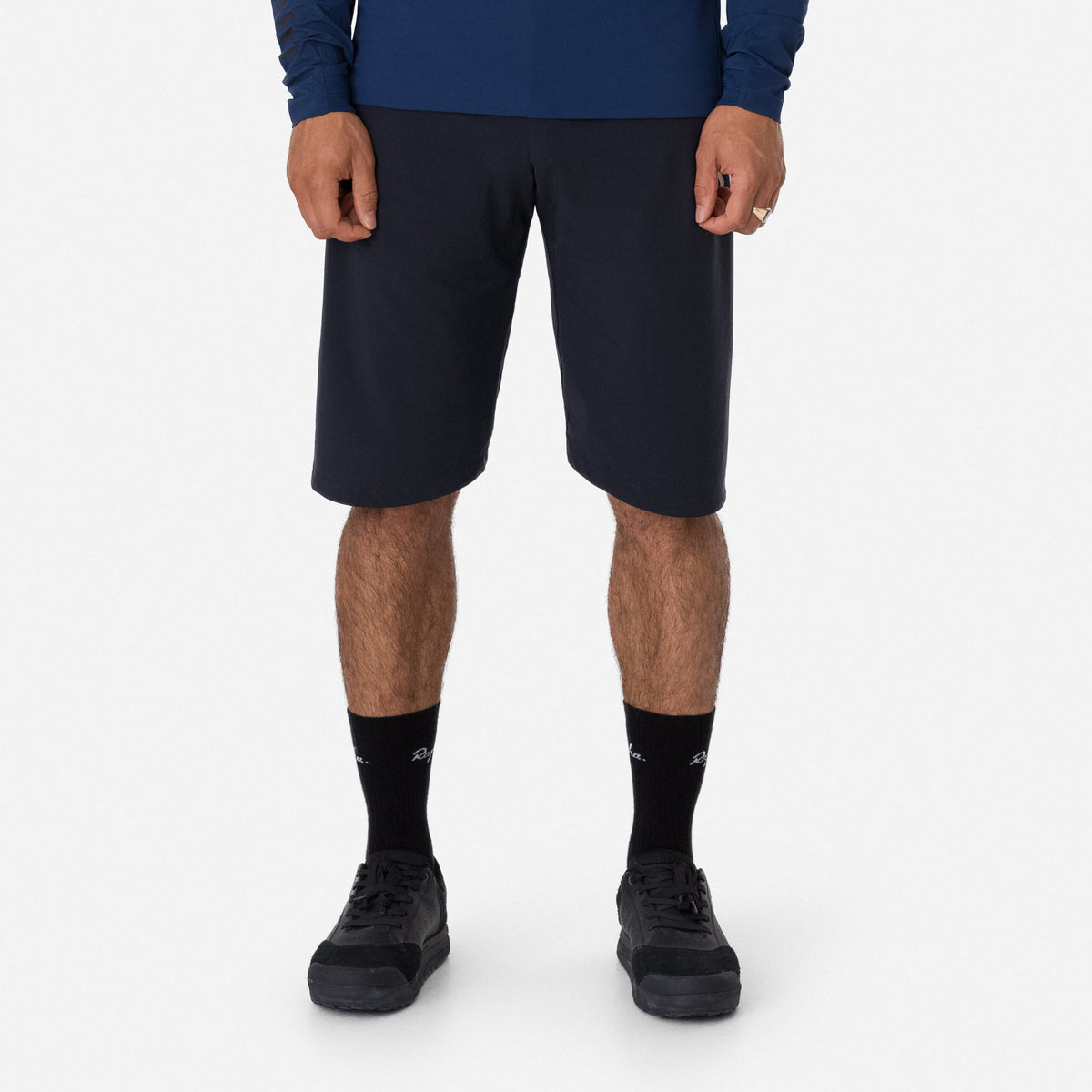 Men's Trail Finale Shorts - Black/White