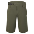 Men's Trail Finale Shorts - Dark Green/White