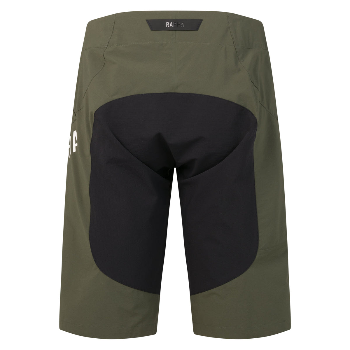 Men's Trail Finale Shorts - Dark Green/White