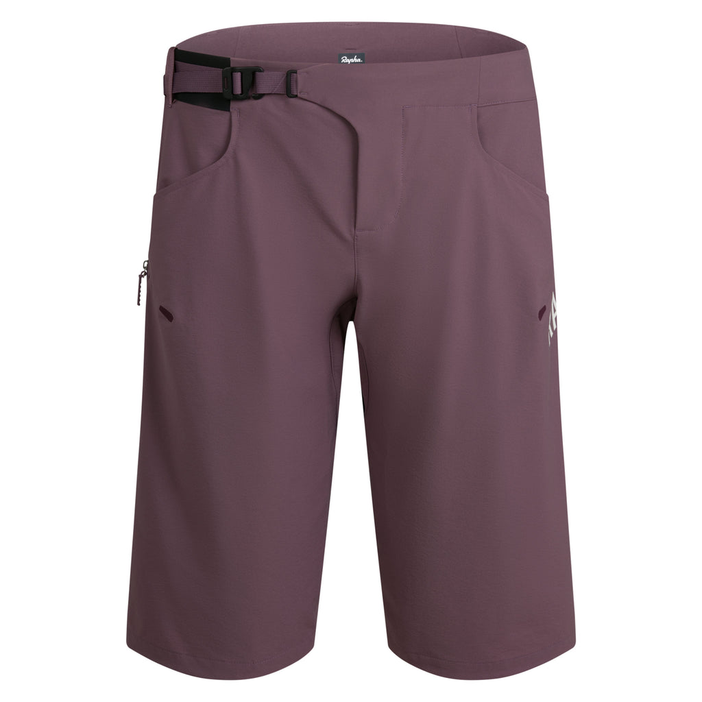 Men's Trail Finale Shorts - Amethyst/White