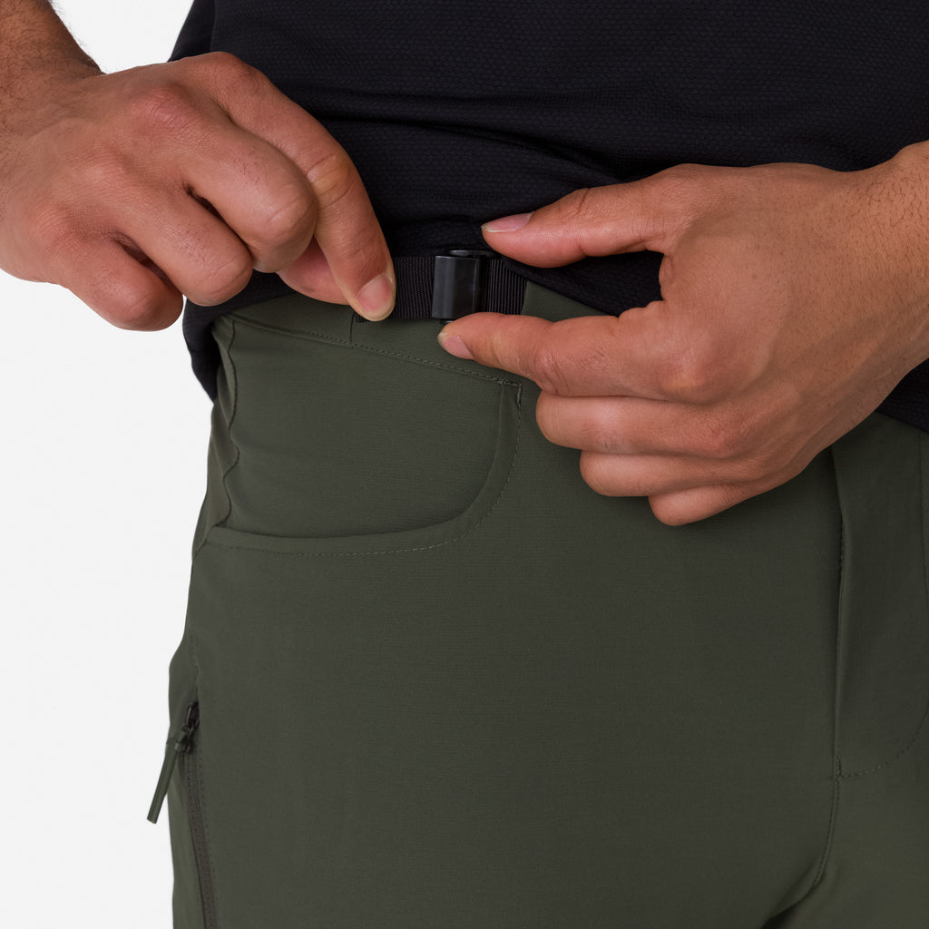 Men's Trail Pants - Dark Green/Green