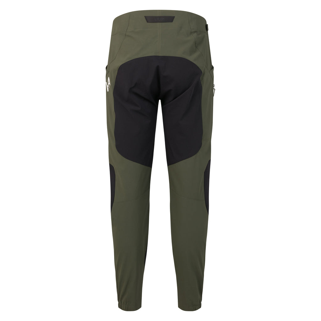 Men's Trail Finale Pants - Dark Green/White