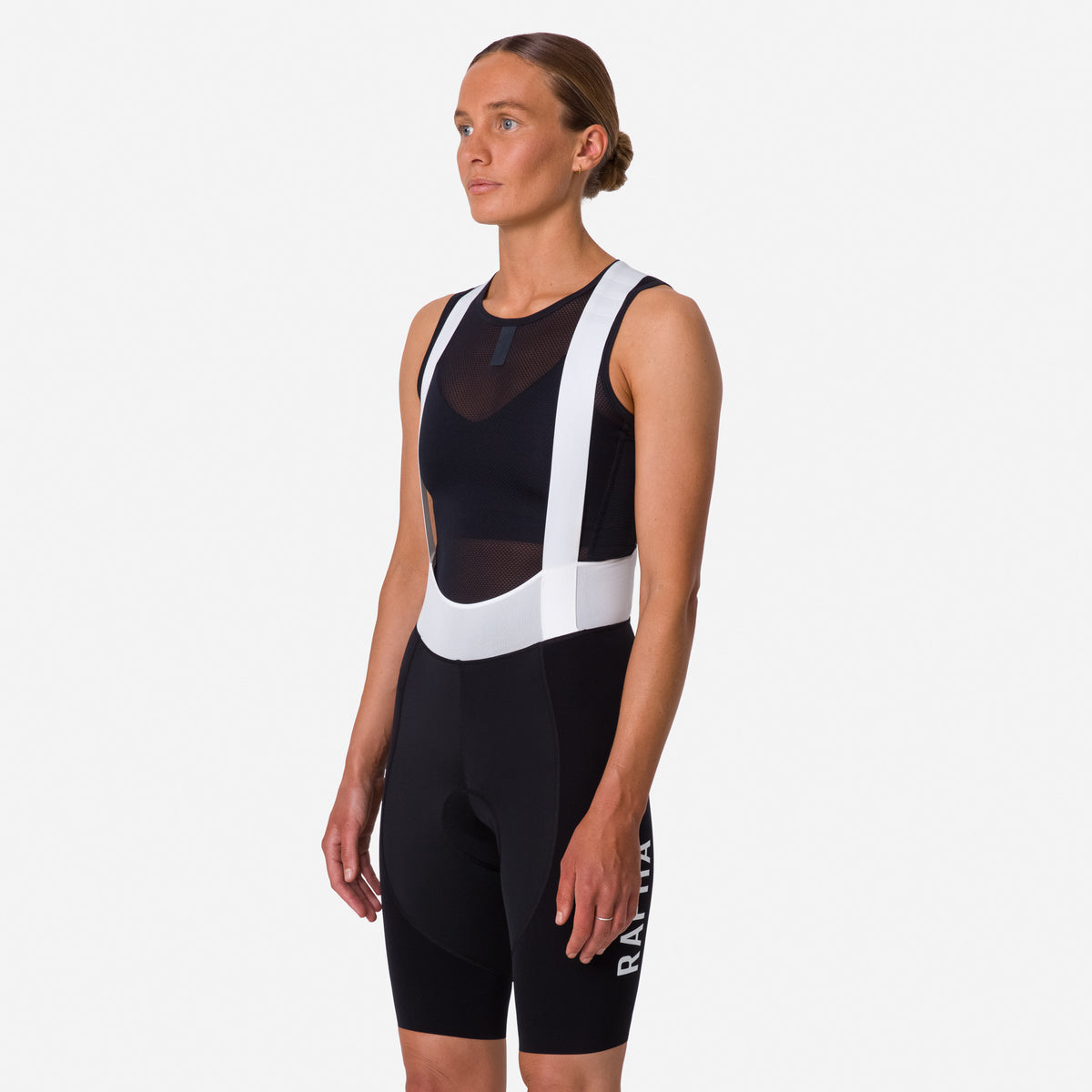 Women's Pro Team Bib Shorts III - Long - Black/White